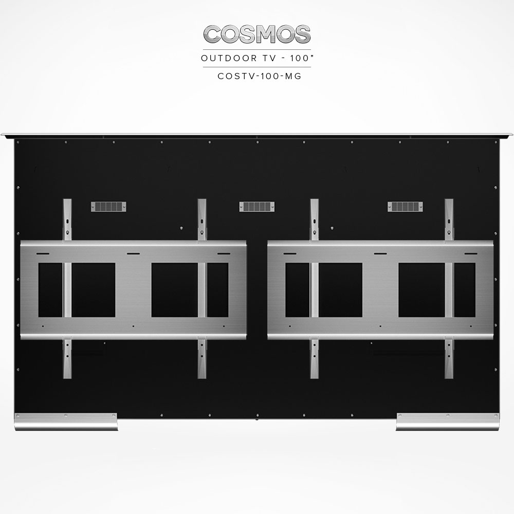 Cosmos Outdoor TV 100″ (2pcs COSMT-BR-100/110 Brackets)