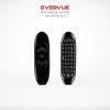 Great remote control with QWERTY keyboard and microphone compatible with all our smart TVs.